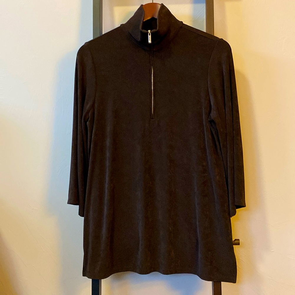 Chico’s 3/4-Zip Tunic